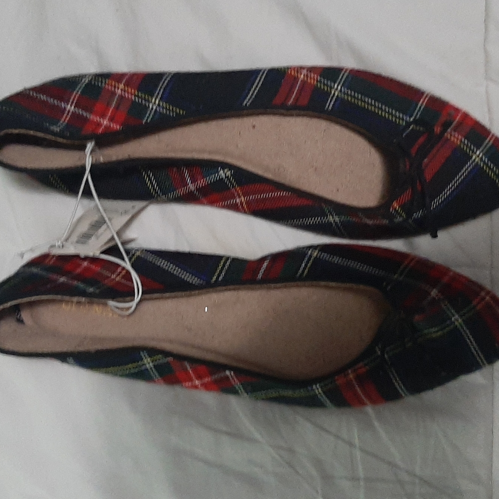 Tartan Plaid Flats